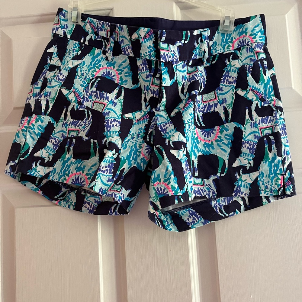 Lilly Pulitzer Callahan Shorts in Alpaca My Bags